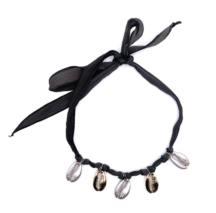Charcoal necklace